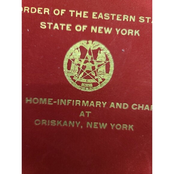 Vintage 1942 Order Of The Eastern Star Masonry Home Infirmary & Chapel NY - Picture 4 of 16